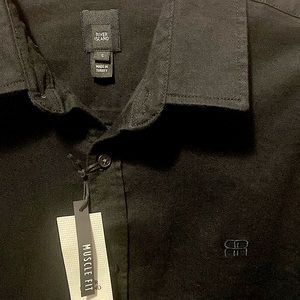 River Island Mens Long Sleeve Button Up